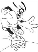 kolorowanki Goofy do wydruku malowanka Disney numer 59